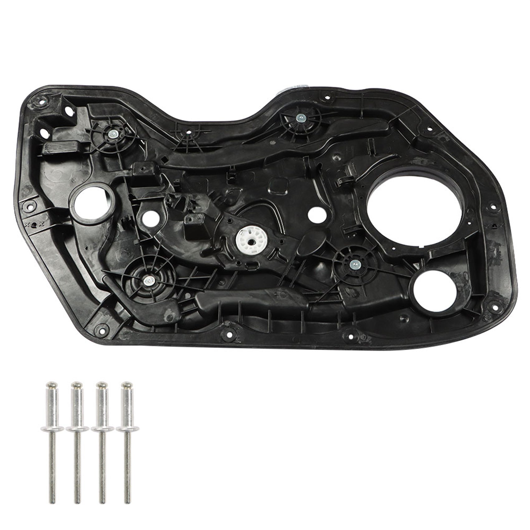 TOPPARTZ Front Left Power Window Regulator with Panel Front Driver Side Replacement for 2011-2016 Hyundai Elamtra Sedan 82471-3Y010 824713Y010
