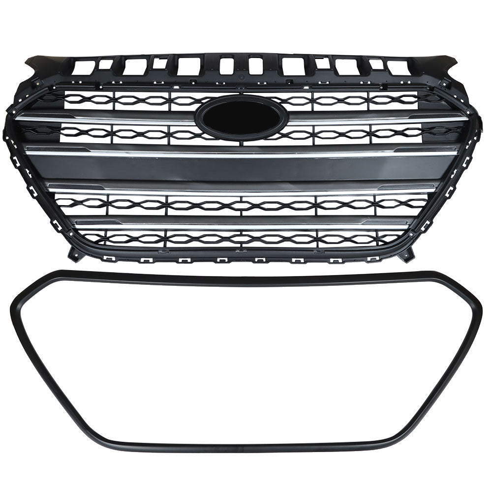 TOPPARTZ Front Bumper Radiator Grille Assembly For 2016 -17 Hyundai Elantra GT