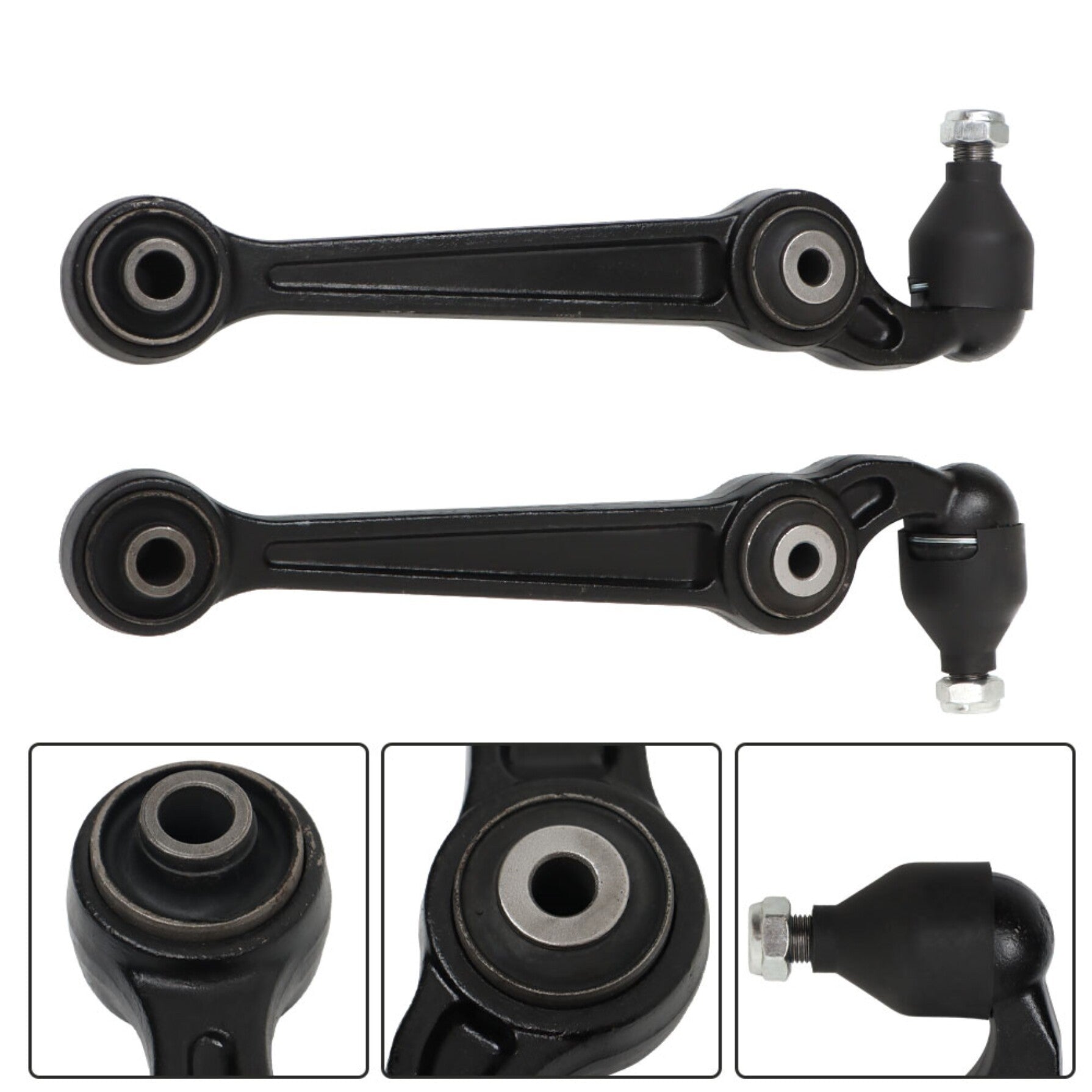 TOPPARTZ Control Arm Kit 14 Pieces Set Front Upper & Lower Control Arms w/Ball Joints & Tie Rods & Sway Bars Replacement for Ford Mercury Lincoln