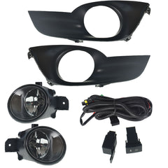TOPPARTZ Fog Lights Kit For 2013-2015 Nissan Altima Sedan 4Dr Switch Clear
