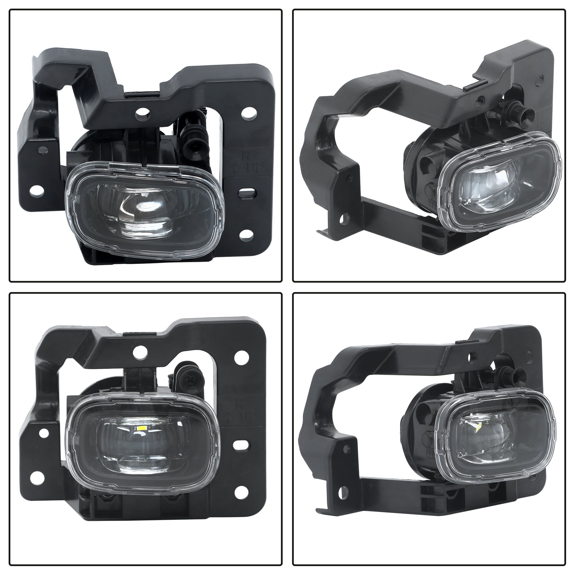 For 2023 2024 Nissan Pathfinder LED Fog Lights Front Lamps w/ Wiring Kit
