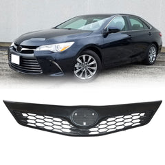 TOPPARTZ Front Upper Bumper Grill Grille For 2012 2013 2014 Toyota Camry SE XSE Black