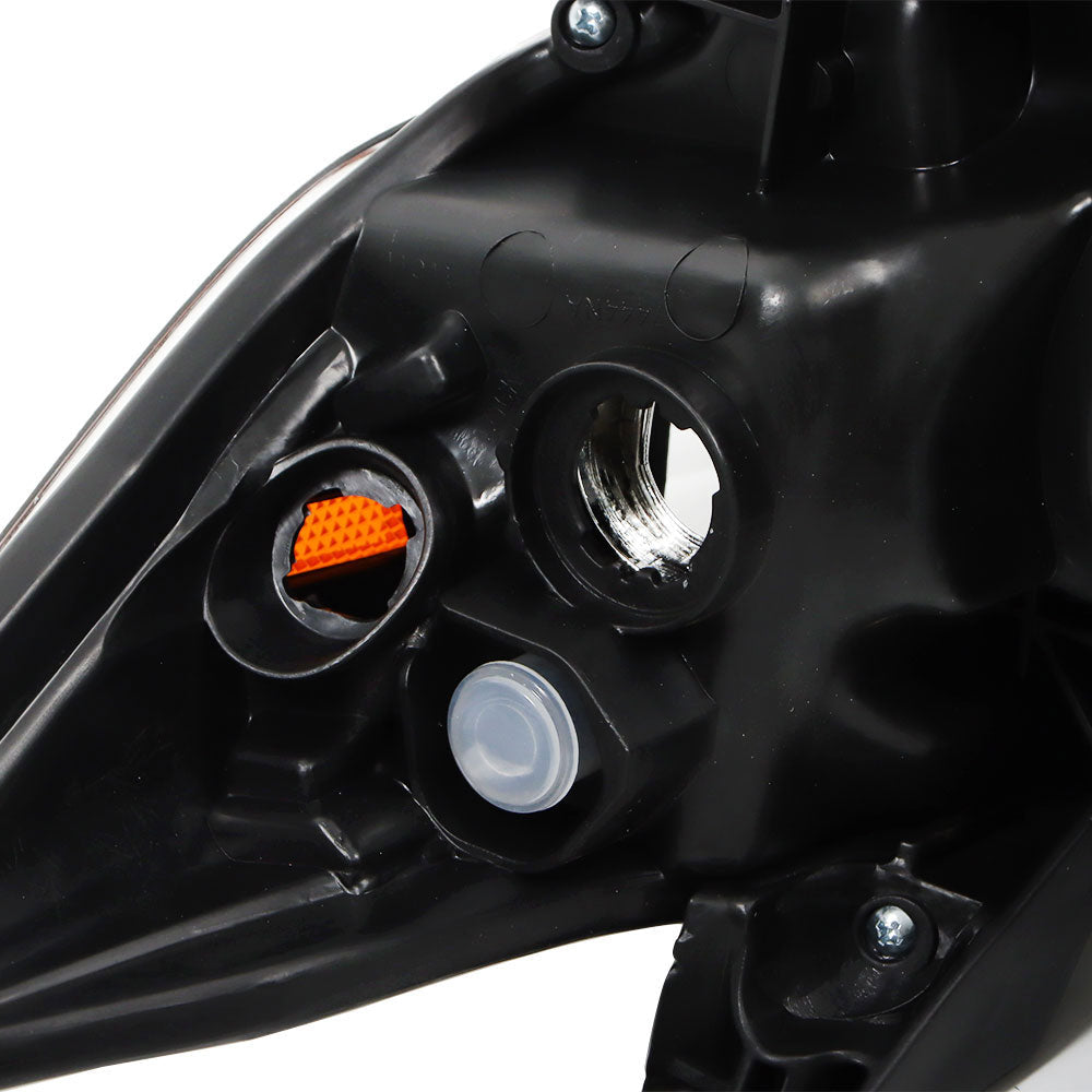 Black Housing Projector Headlights Headlamps For 2012-2014 Toyota Camry 2Pcs