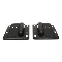 TOPPARTZ Front Outer Bumper Brackets Replacement for 2002-2018 Ram 2500 3500 without Tow Hook and Sport Edition