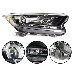 TOPPARTZ Headlight Assembly Replacement for Honda CRV LX EX EXL 2017-2022 Halogen Set Driver ＆ Passenger Side