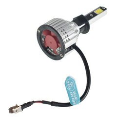 TOPPARTZ H1 LED Headlight Bulbs,72W 10000 Lumens Super Bright 6500K Cool White LED Headlights Conversion Kit,Pack of 2