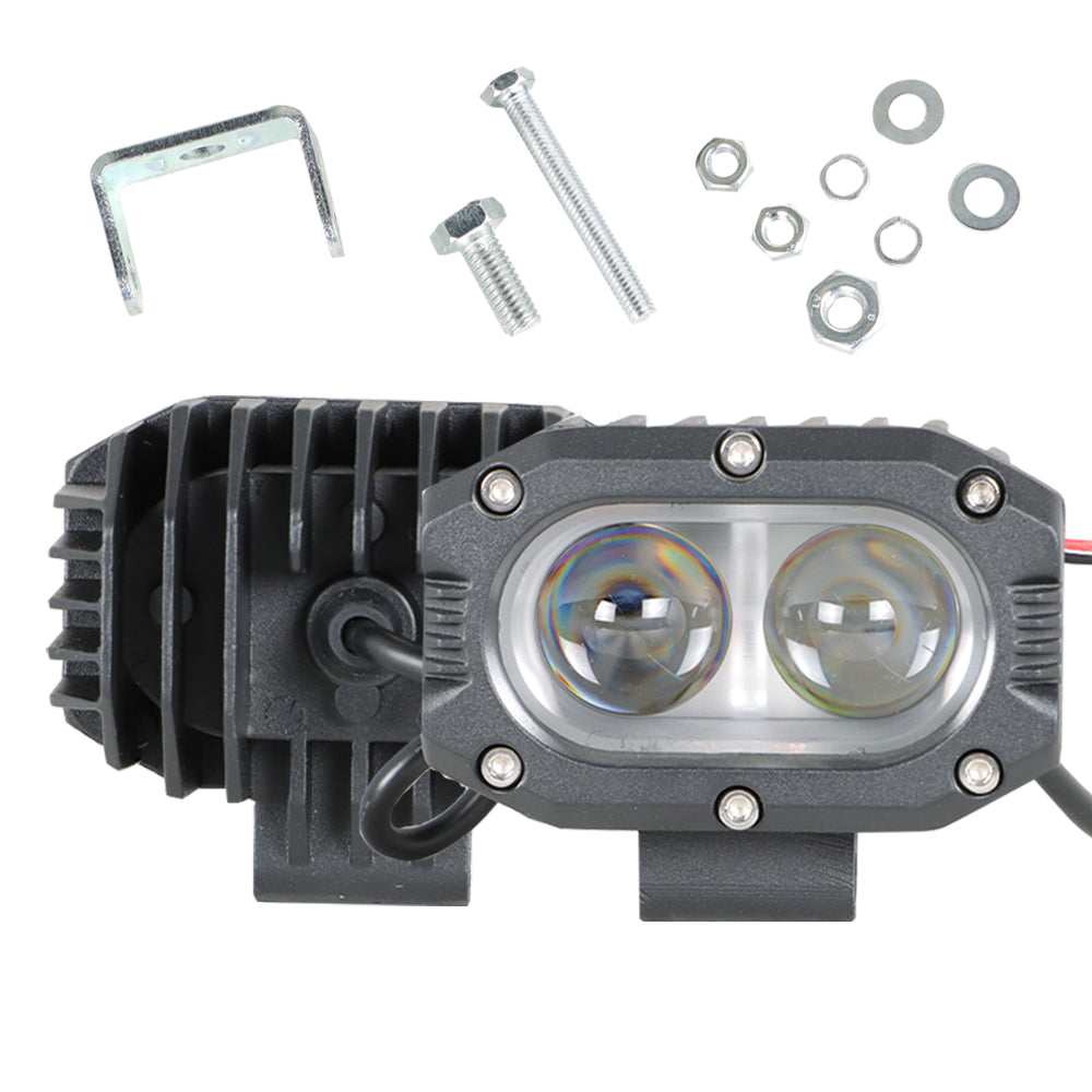 TOPPARTZ Car Spot Bar Work Light UTE ATV SUV Truck 2x 4inch LED Off road Fog Lamp 4WD