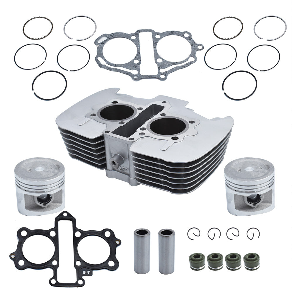 For Honda Rebel 250 CMX250 Engine Cylinder Assembly Replacement Piston Gasket US
