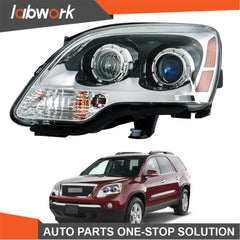 TOPPARTZ Headlights For GMC Acadia 2007-2012 HID Projector GM2502323 Left Side