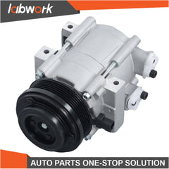 toppartz A/C Compressor W/Clutch For Ford E-150 E-250 E-350 Super Duty Mustang