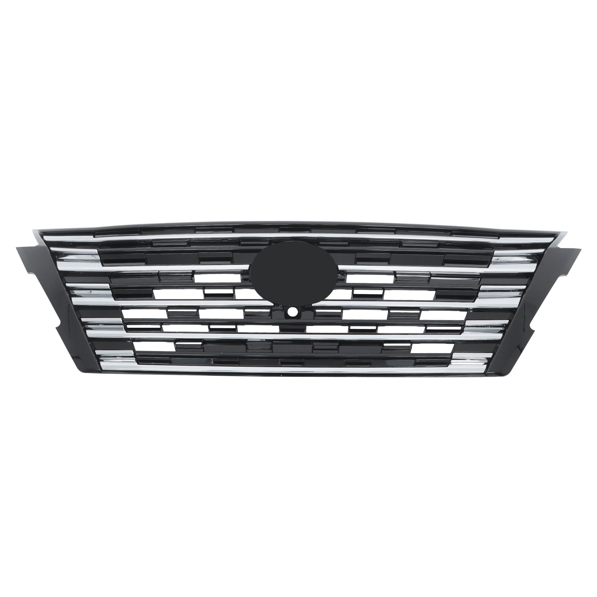 TOPPARTZ Front Grille Chrome & Black W/ Camera Hole For 2024-2025 Nissan Rogue
