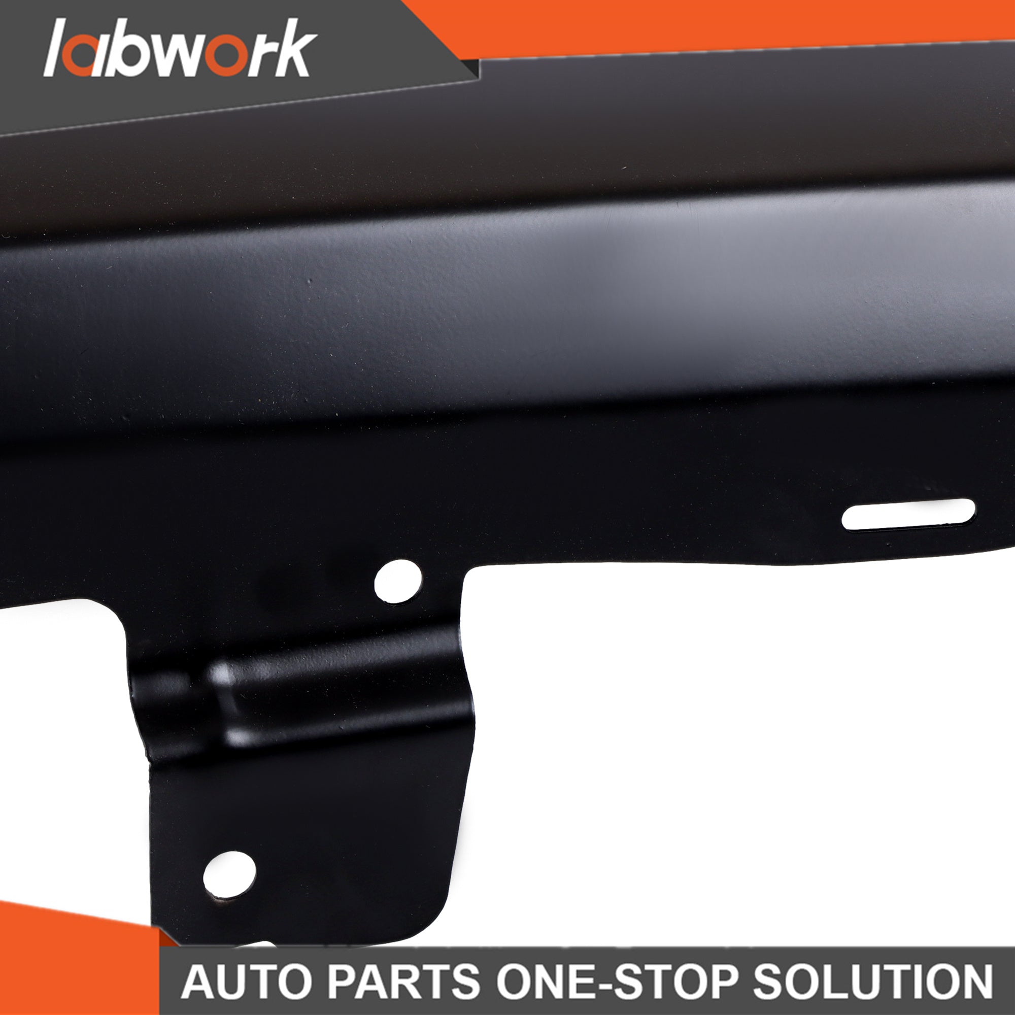 TOPPARTZ Front Bumper Steel For Chevrolet Silverado 1500 2016-18 Black W/o Holes