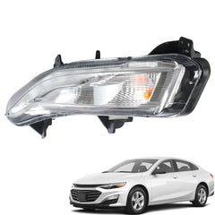 TOPPARTZ Fog Light For 2019-2021 Chevrolet Malibu w/LED DRL Lamp Driver Side