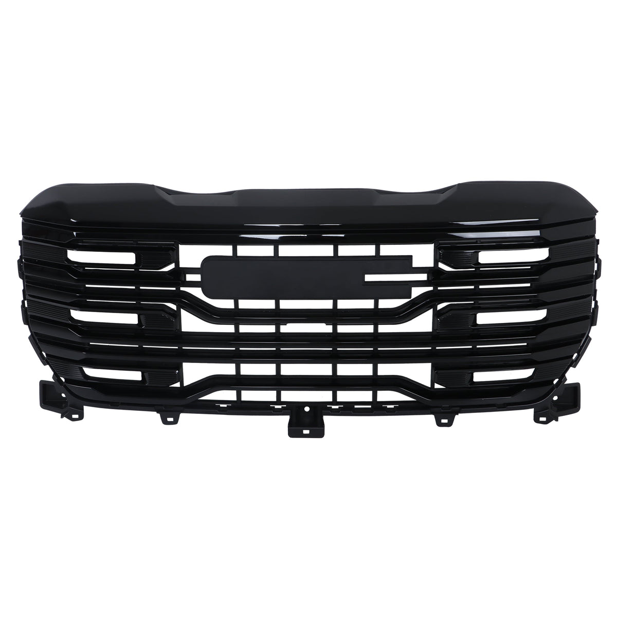 TOPPARTZ Front Grille Assembly Gloss Black For 2022-2024 GMC Sierra 1500 AT4/AT4X