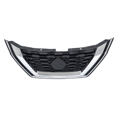 TOPPARTZ Upper Grille Plastic For 2021-23 Nissan Rogue S/ 23 SL W/o Carmera Hole