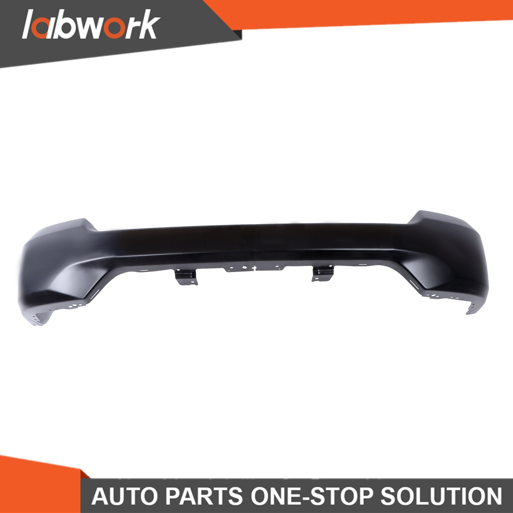 TOPPARTZ Front Bumper Steel For Chevrolet Silverado 1500 2016-18 Black W/o Holes