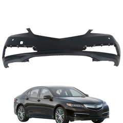 TOPPARTZ Front Bumper Cover Fascia For 2015-2017 Acura TLX W/ Sensor Holes Primed