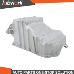 TOPPARTZ Engine Oil Pan w/ Drain Plug For Ford F-150 Heritage E-150 V6 4.2L
