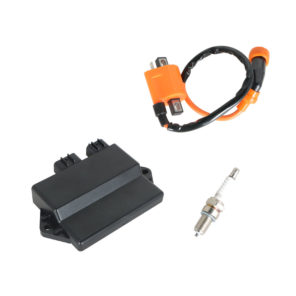 New Ignition Coil CDI Spark Plug For Yamaha Warrior 350 YFM350X 1997-2000 2001