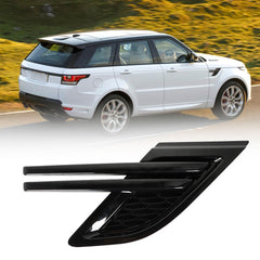 TOPPARTZ Fender Air Vents Grille Glossy For 14-17 Range Rover Sport Right Side
