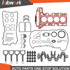 TOPPARTZ Crankshaft Connecting Rods Gasket Kit Bearings For BMW N20B20A 2.0T