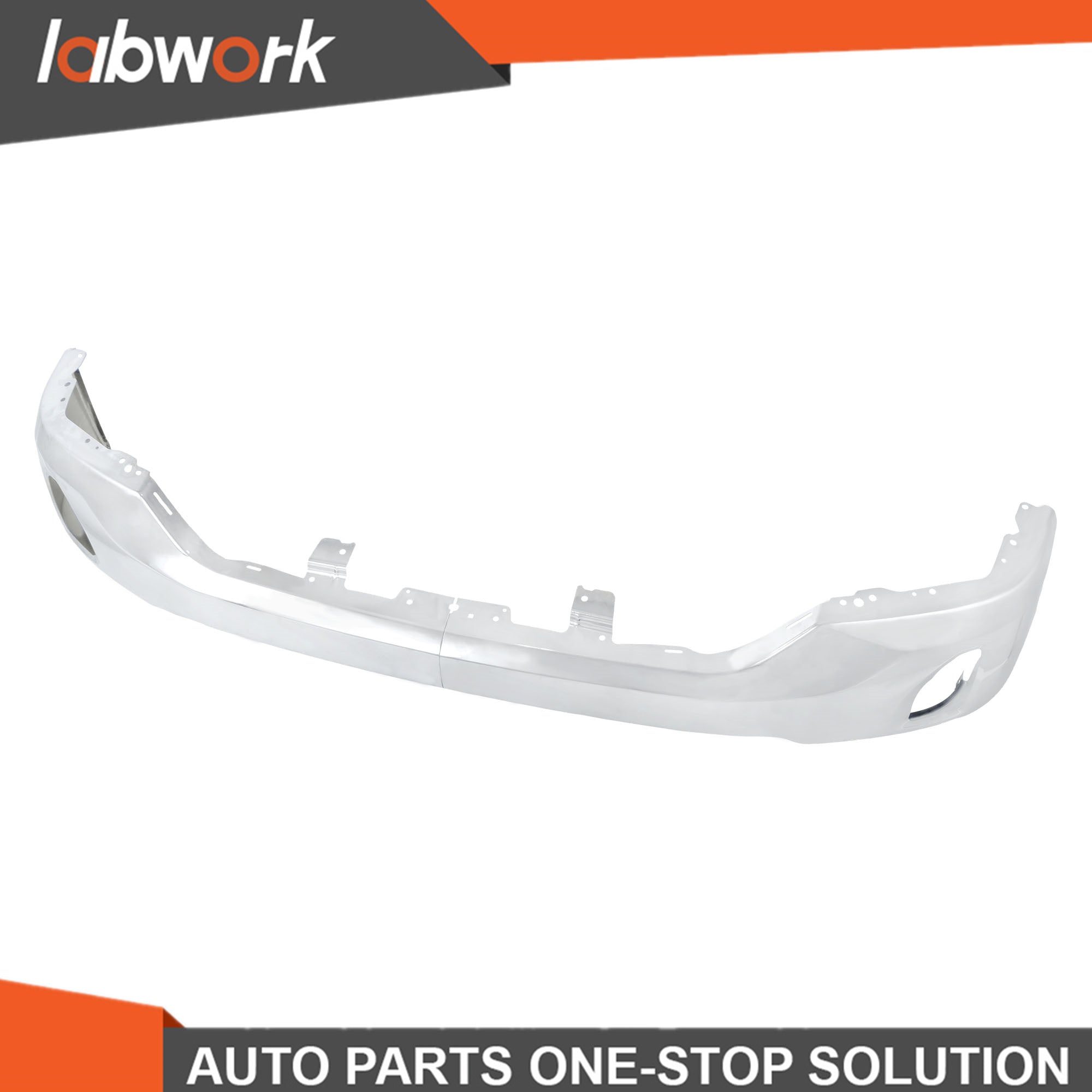 TOPPARTZ Front Bumper Steel For Chevrolet Silverado 1500 2016-18 W/o Sensor Hole