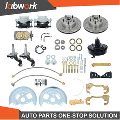 TOPPARTZ Body Disc Brake Conversion Kit For GM A, F, X Camaro, Chevelle, Nova