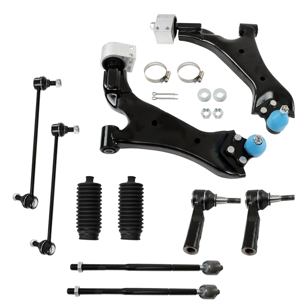 TOPPARTZ Front Lower Control Arms w/Ball Joints Assembly For 2008-09 Saturn VUE
