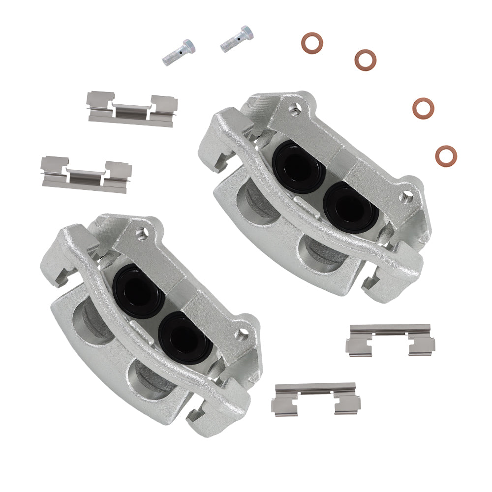 TOPPARTZ Front Brake Caliper W/Bracket For 2005-10 Jeep Grand Cherokee Commander