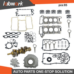 TOPPARTZ Engine Rebuild Overhaul Kit - Crankshaft Rod For Jaguar Land Rover 3.0L