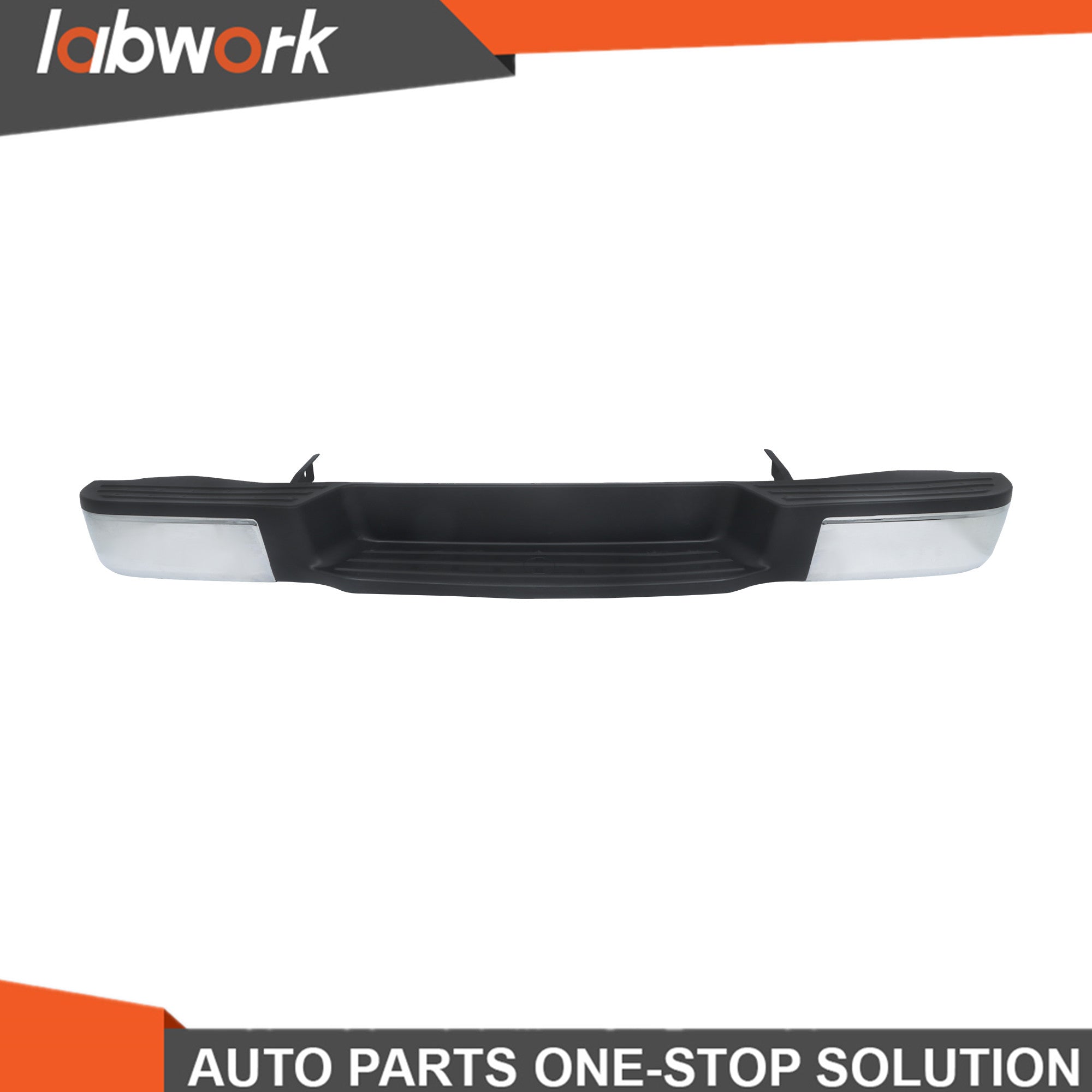 TOPPARTZ Rear Bumper Assembly For Nissan NV1500 NV2500 2012-2021 Chrome W/o Park