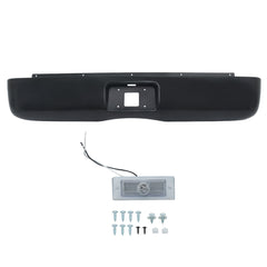 TOPPARTZ Rear Bumper For 2007-2013 Silverado 1500 Fleetside W/LED License Lamp