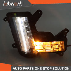 TOPPARTZ LED Fog Lights Lamp For Cadillac Escalade 2015-2020 w/ Crash Brake Rght