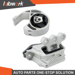TOPPARTZ 2x Rear Left Trans Mount&Right Engine Mount For GMC Acadia 17-21 3.6L AT