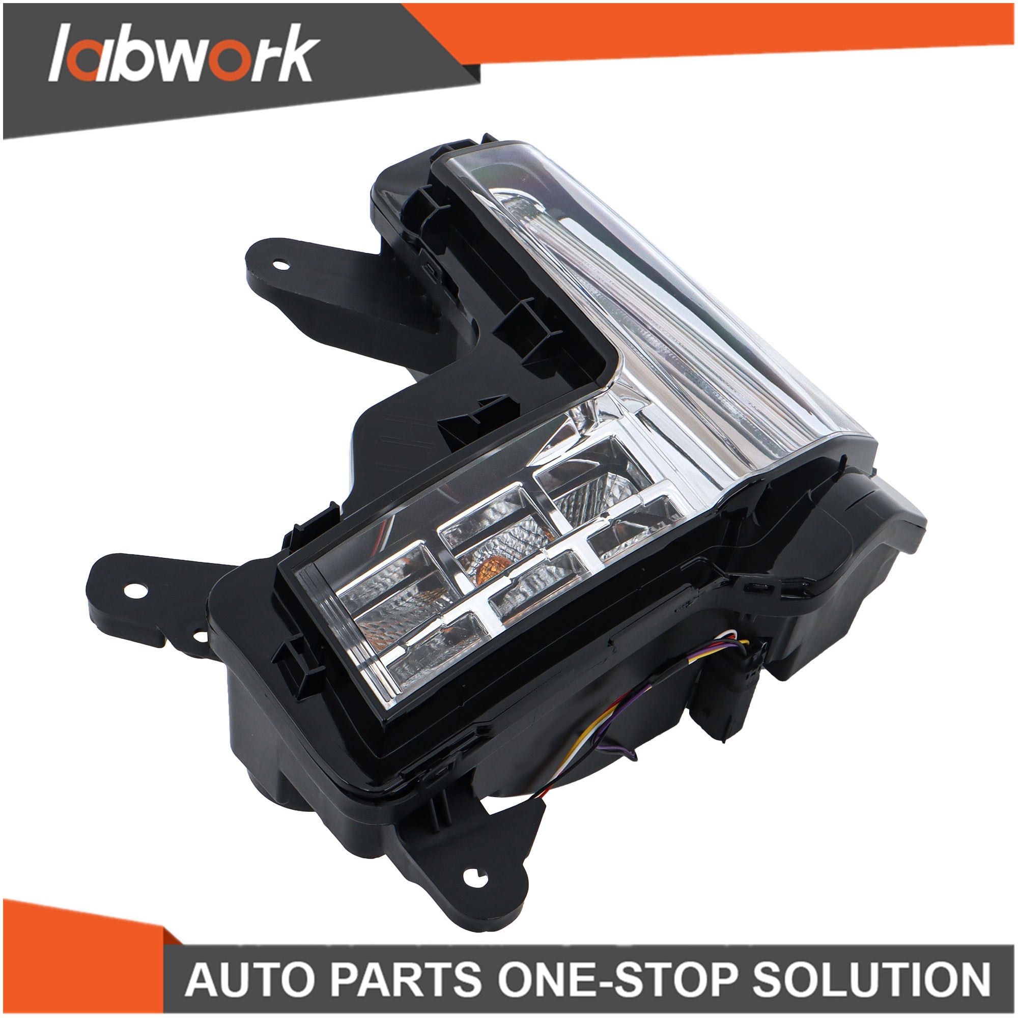TOPPARTZ LED Fog Lights Lamp For 2015-2020 Cadillac Escalade w/o Crash Brake Left