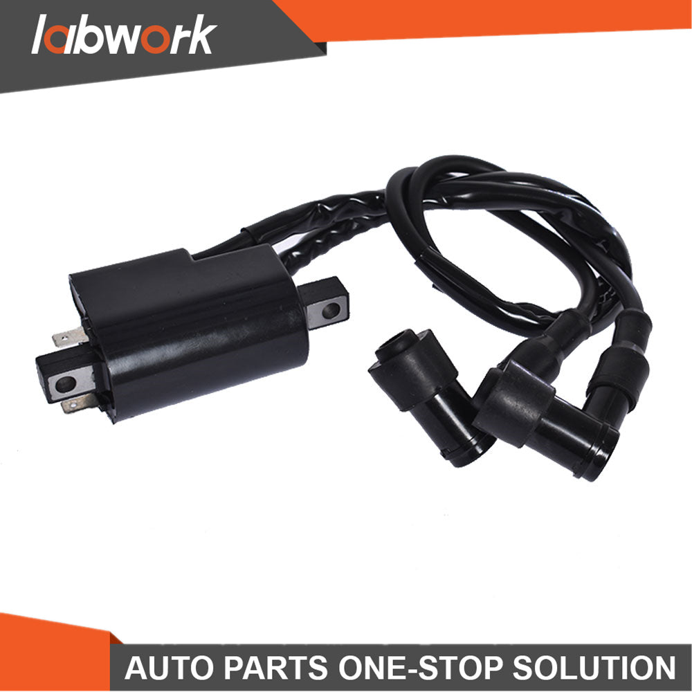 toppartz Ignition Coil for Yamaha YFZ350 Banshee 350 1987 - 2006 Spec w/Caps ATV