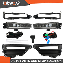 TOPPARTZ Fog Lights For 2020-2022 Honda CRV CR-V LED Front Bumper Lamps w/Wiring