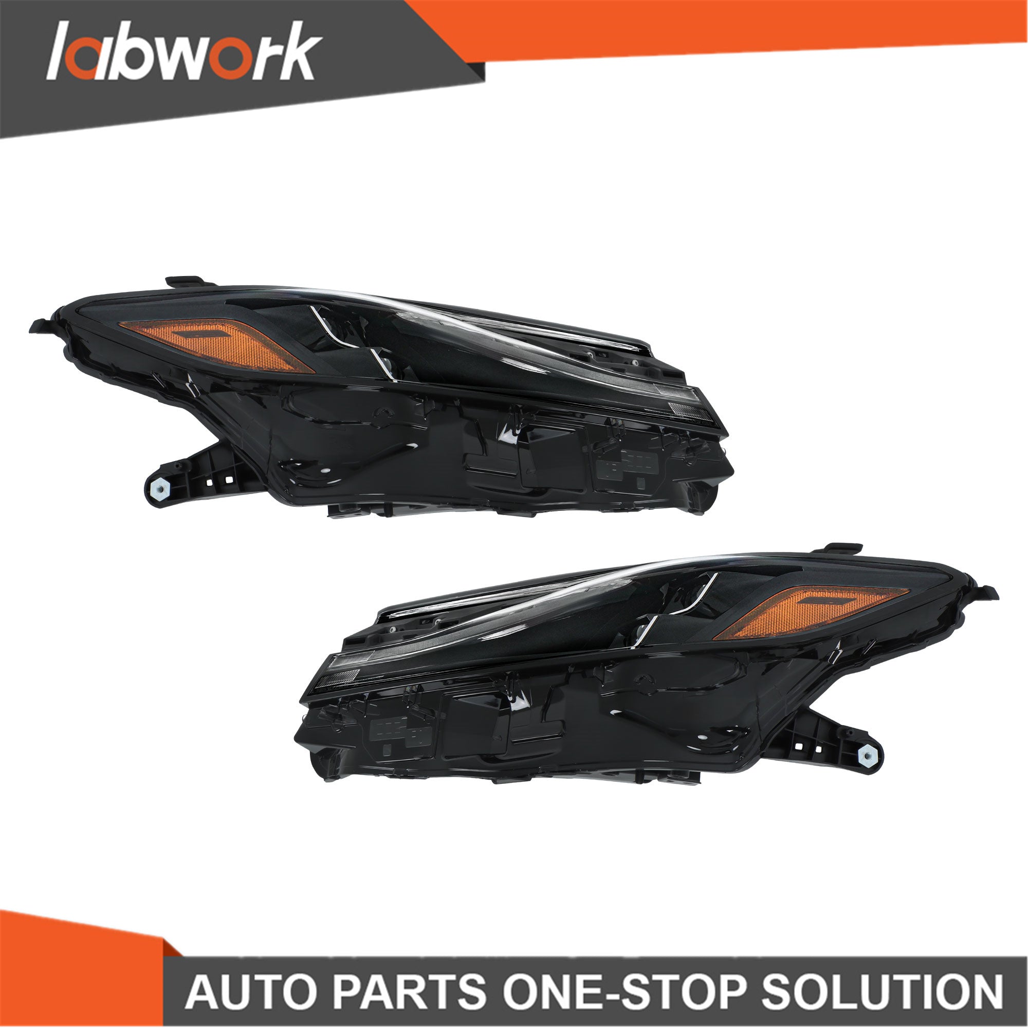TOPPARTZ Headlights For Toyota Camry XLE 2025 Dual Projector LED Left&Right Side