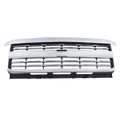 TOPPARTZ Grille Front Side Chrome 23335298 For 2015-2019 Silverado 2500HD 3500HD