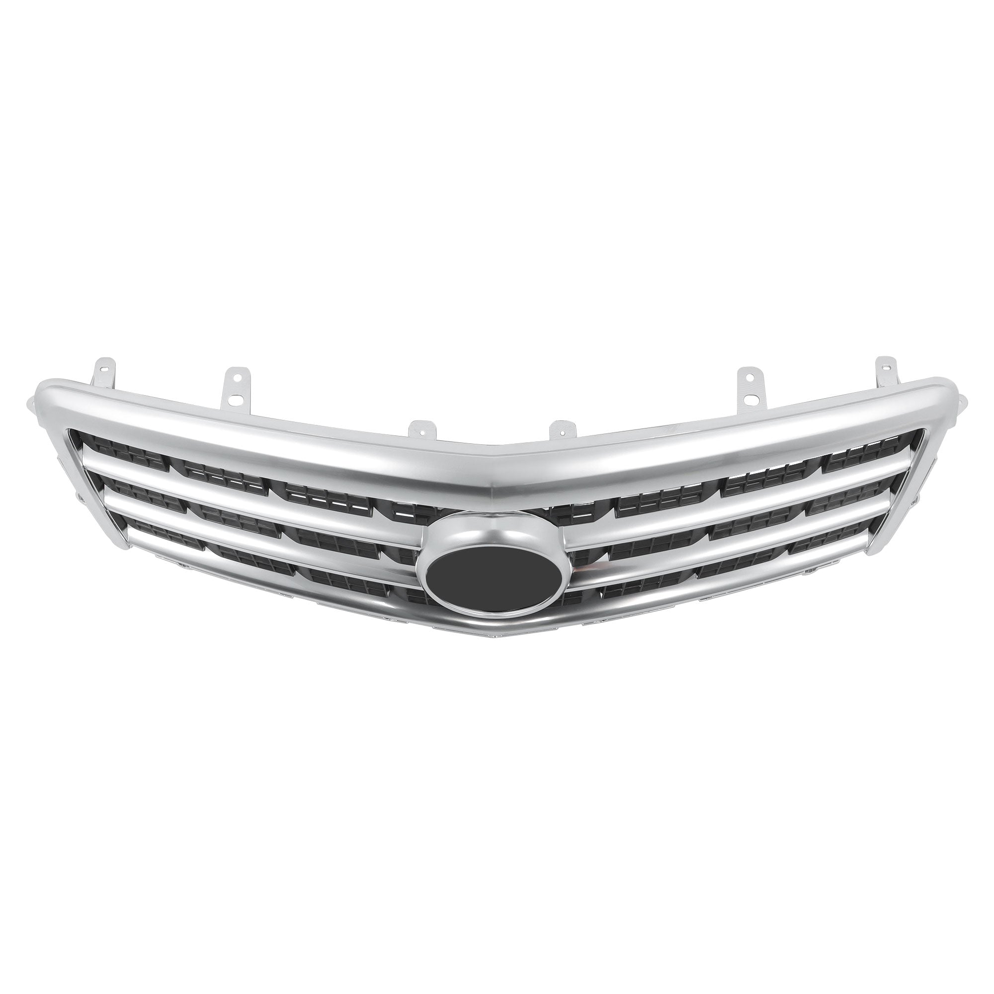 TOPPARTZ Front Upper Grille Lower Grill Trim Molding For 2013-2014 Cadillac ATS
