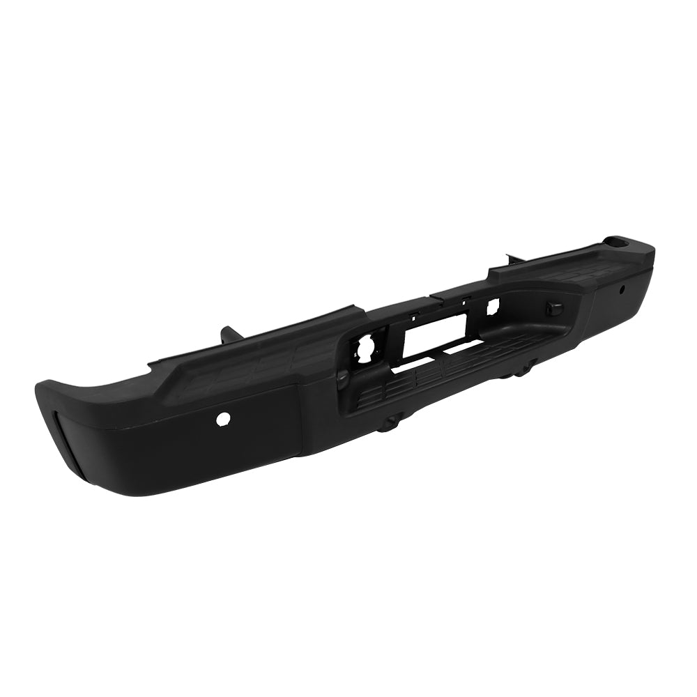 TOPPARTZ Rear Bumper Assembly For 2011-2014 SIlverado Sierra 2500 W/Sensor Holes