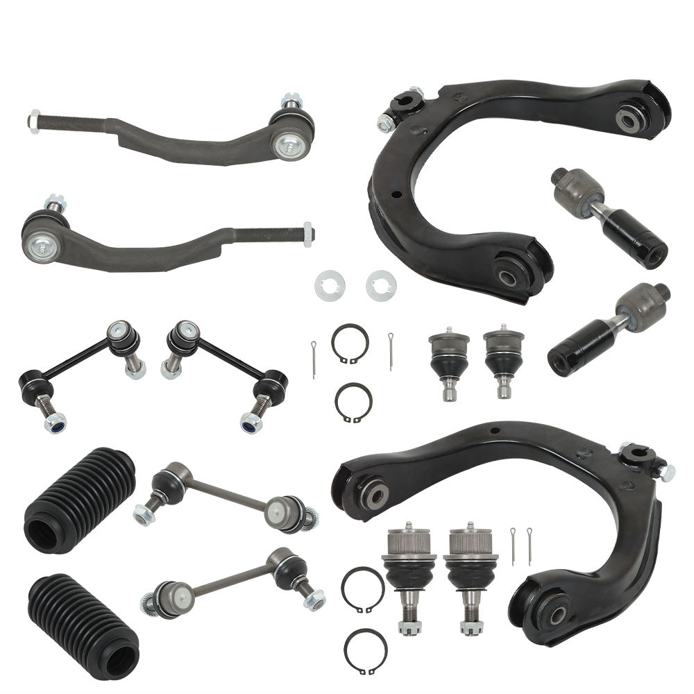 TOPPARTZ 16pc Front Upper Control Arm Kit Sway Bars For 2003-2006 Chevrolet SSR