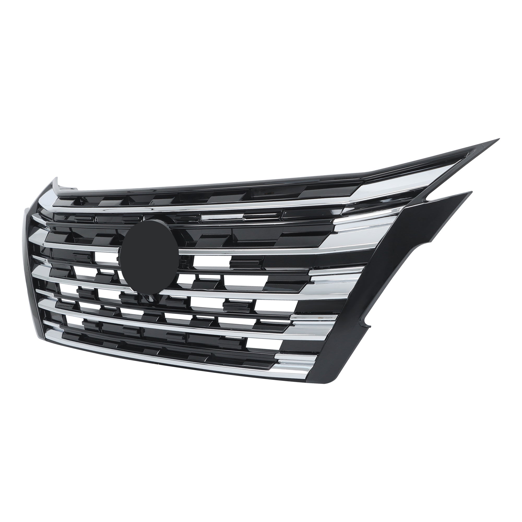 TOPPARTZ Front Grille Chrome & Black W/ Camera Hole For 2024-2025 Nissan Rogue