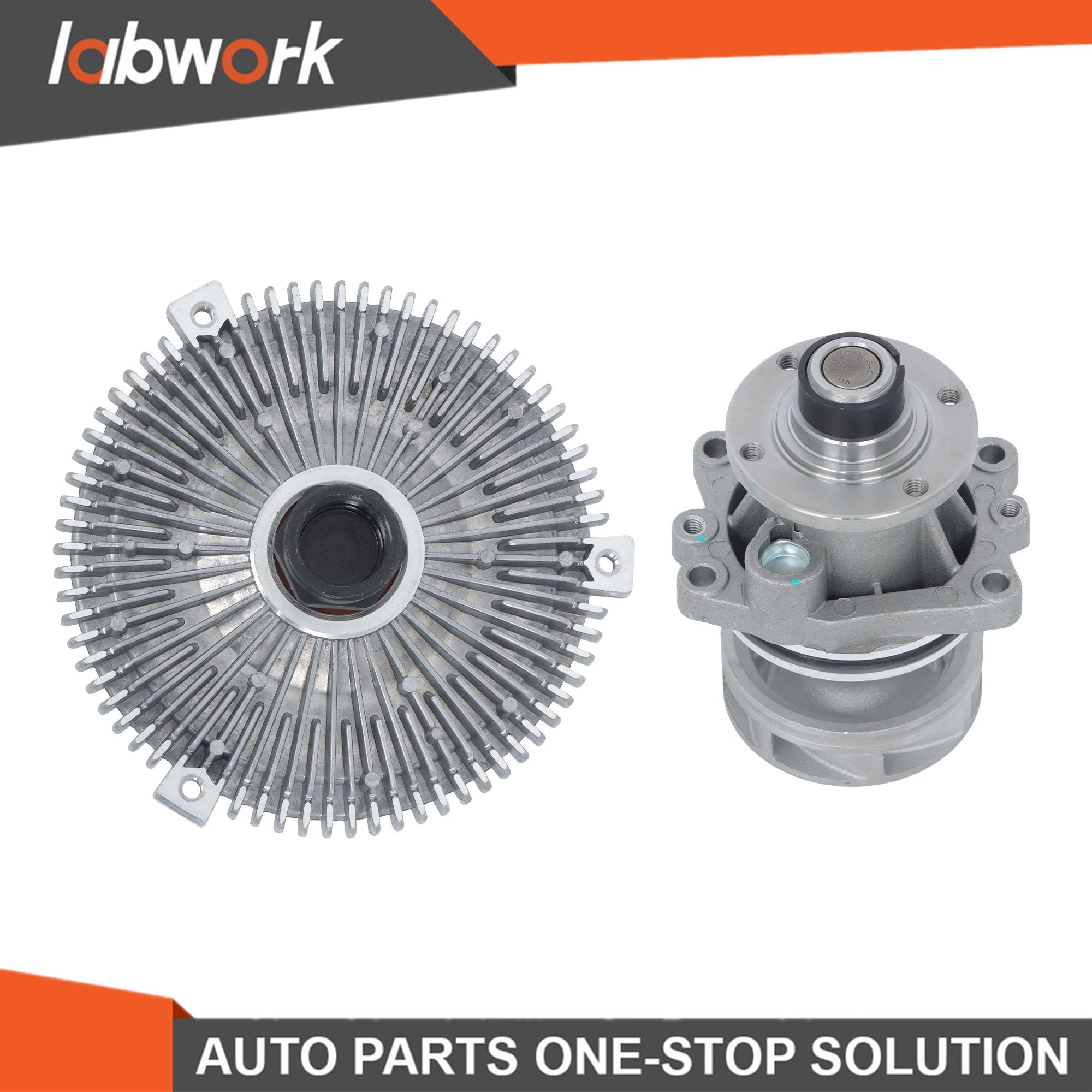 TOPPARTZ Engine Cooling Fan Clutch + Water Pump For BMW E36 E46 E39 E34 E53