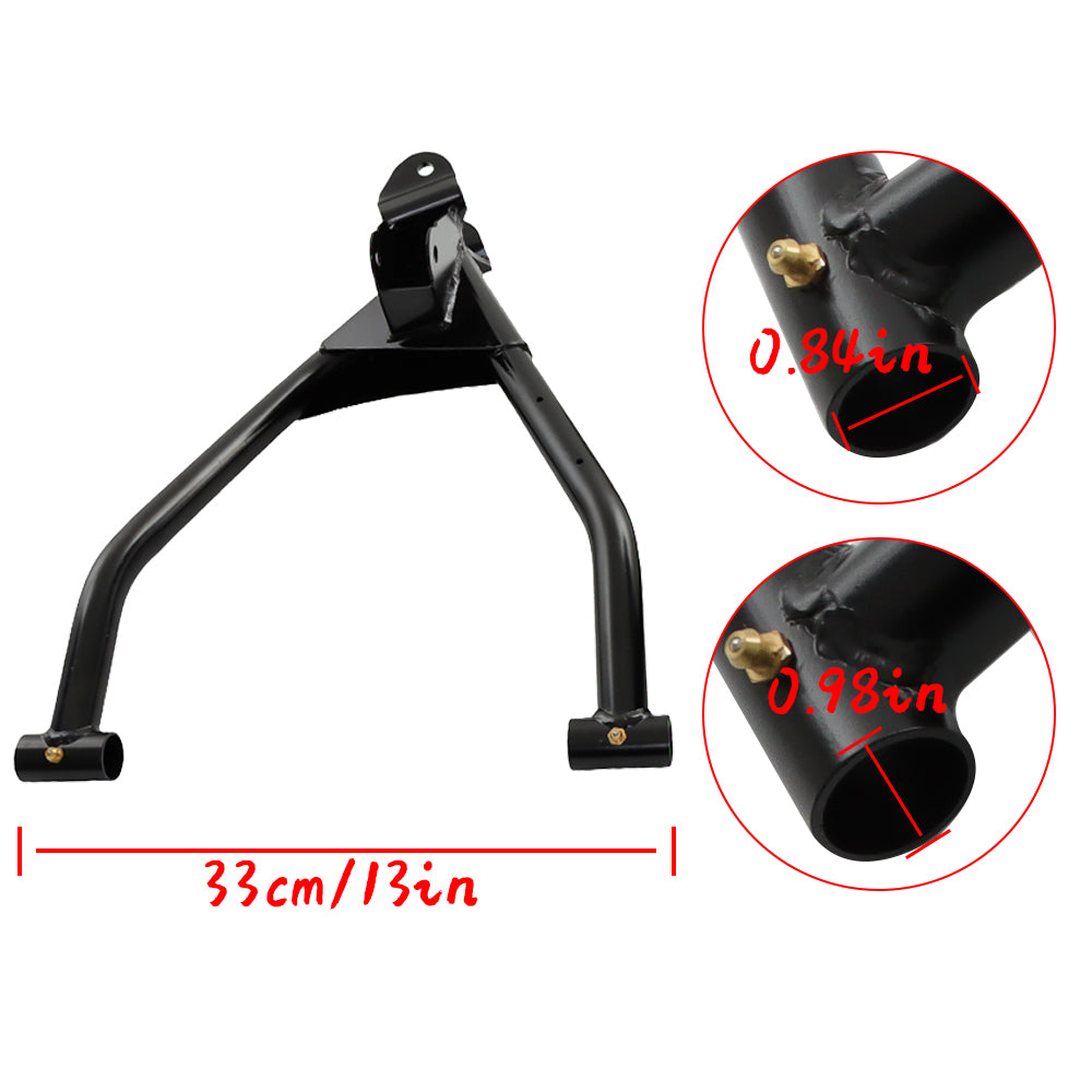 Left & Right Front Control Arms 0454270-067 For Polaris RZR 170 2009-2021 Black