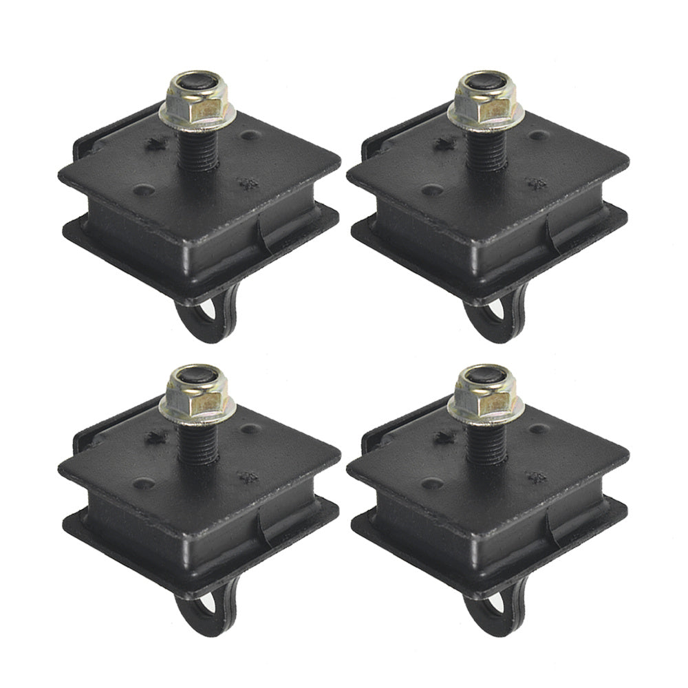 For 2004-2007 Yamaha RHINO 660 BOTTOM & TOP ENGINE MOUNT RUBBER DAMPER KIT