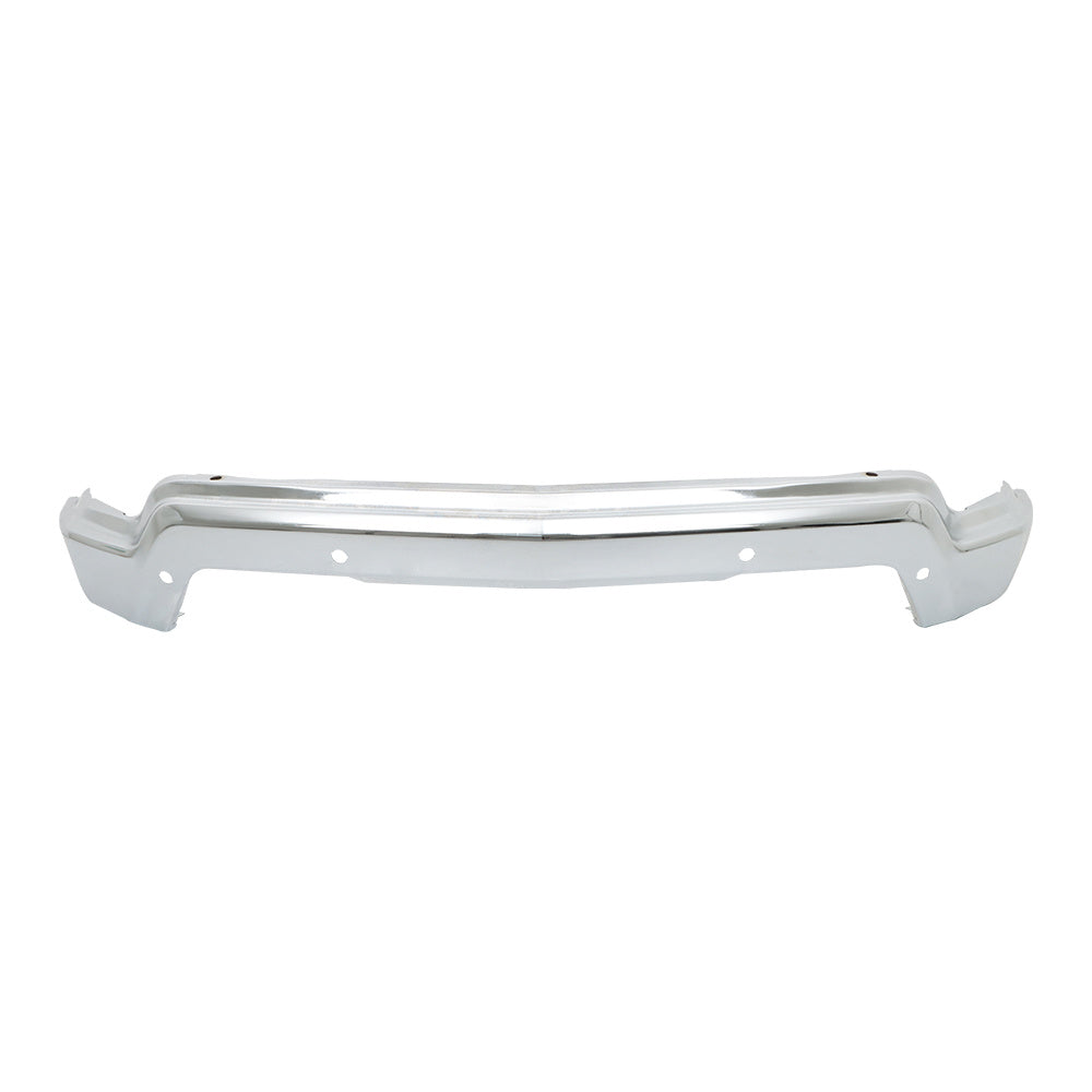 TOPPARTZ Steel Front Bumper Face Bar W/ Holes For 22-23 Chevrolet Silverado 1500