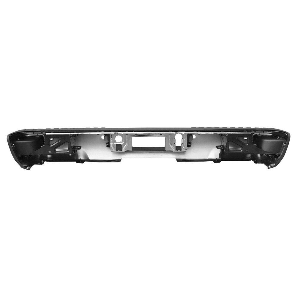 TOPPARTZ Chrome Rear Bumper Assembly W/Park For 2014 2015-2018 GMC Sierra 1500
