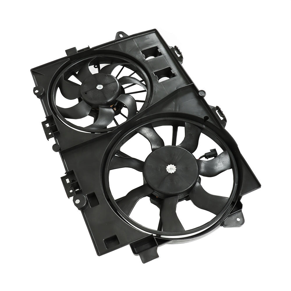 TOPPARTZ Radiator Condenser Fan Assembly For 2006-2008 Chevy Pontiac Torrent 3.4L