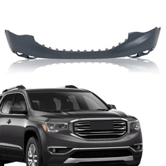 TOPPARTZ For 2017 2018 2019 GMC Acadia Front Bumper Cover Upper W/O Radar Holes